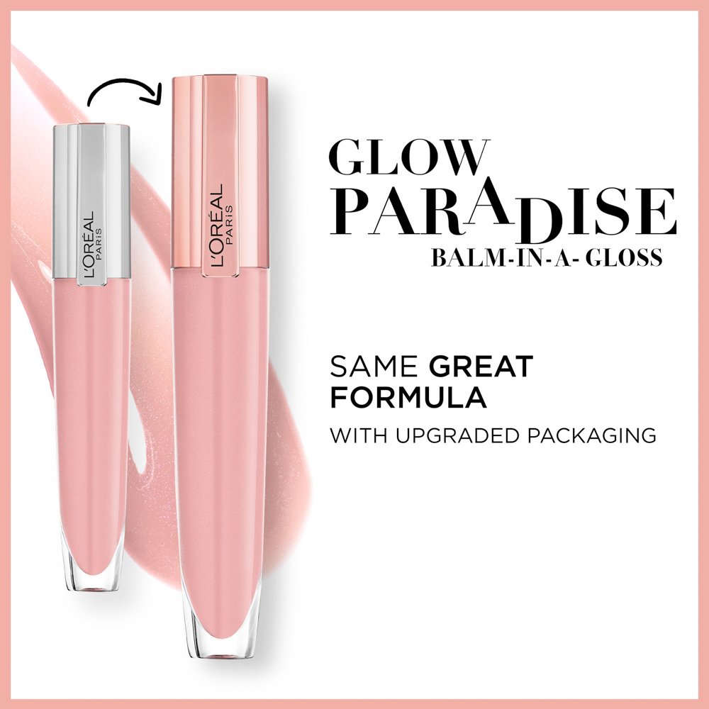 402 Glow Paradise Glossy Balm Lip Gloss Loréal Paris