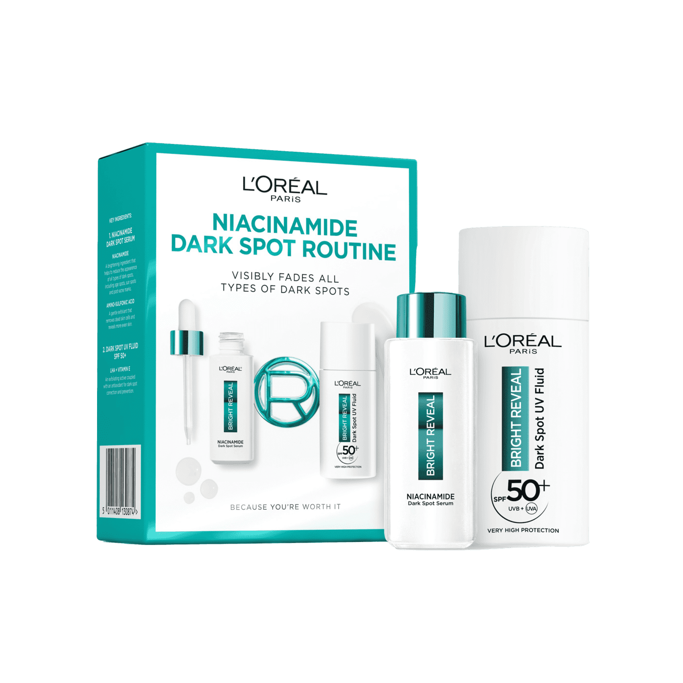 Niacinamide Dark Spot Routine Duo Kit Packshot