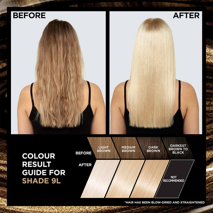 Préférence 9L Extreme Platinum Blonde Permanent Hair Dye | Hair Colour