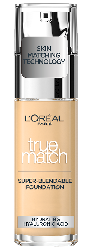 L'Oreal Paris True Match Cream Foundation Makeup, W1 Warm Light, 1 fl oz 